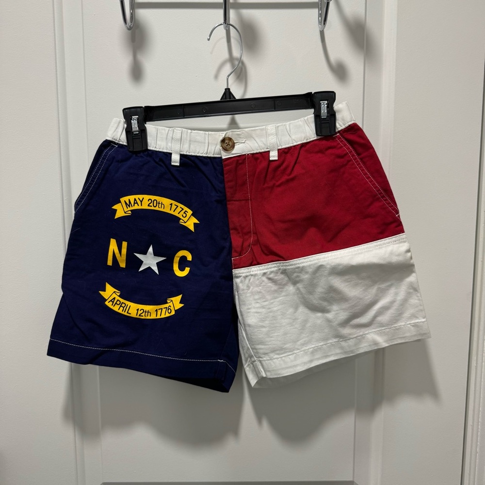 Men’s Chubbies NC Flag Shorts Size S